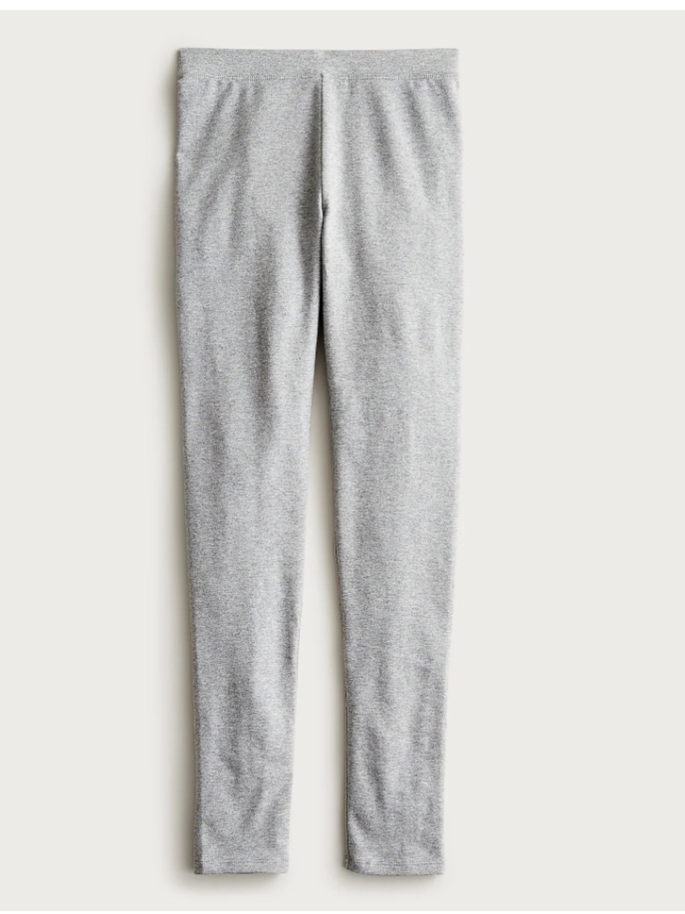 J crew heather graphite Girls' everyday leggings